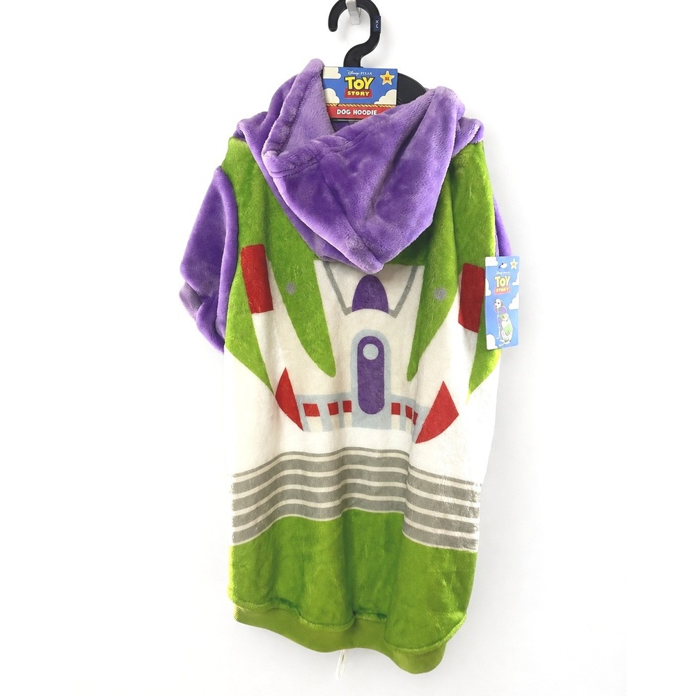 Disney Pixar Toy Story Buzz Lightyear Dog Hoodie Costume XL NWT